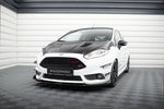 Maxton Parts - Stoßstangen Flaps Wings vorne Canards passend für Ford Fiesta 7 ST Mk7 FL schwarz matt