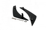 Maxton Parts - Stoßstangen Flaps Wings vorne Canards passend für Ford Focus ST Mk3 schwarz matt