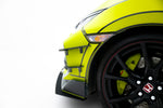 Maxton Parts - Stoßstangen Flaps Wings vorne Canards passend für Honda Civic Type-R Mk10 / Mk10 FL schwarz matt