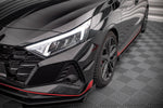 Maxton Parts - Stoßstangen Flaps Wings vorne Canards passend für Hyundai I20 N Mk3