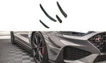 Maxton Parts - Stoßstangen Flaps Wings vorne Canards passend für Hyundai I30 N / I30 N-Line Hatchback/Fastback Mk3 FL