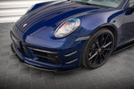 Maxton Parts - Stoßstangen Flaps Wings vorne Canards passend für Porsche 911 Carrera Aero 992 (PO-911-992-CA-AERO-CAN1)