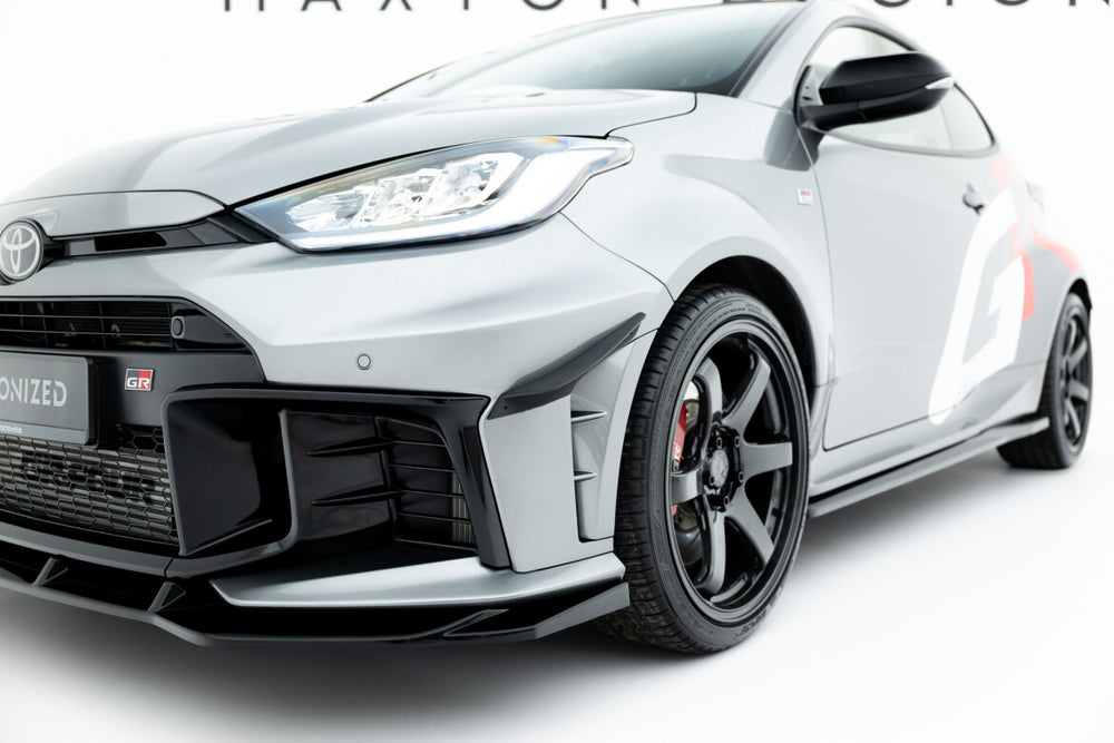 Maxton Parts - Stoßstangen Flaps Wings vorne Canards passend für Toyota GR Yaris Mk4 Facelift