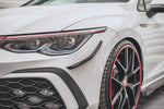 Maxton Parts - Stoßstangen Flaps Wings vorne Canards passend für VW Golf GTI Mk8