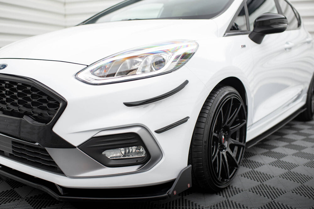 Maxton Parts - Stoßstangen Flaps Wings vorne Canards V.3 passend für Ford Fiesta Mk8 ST / ST-Line