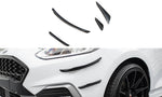 Maxton Parts - Stoßstangen Flaps Wings vorne Canards V.3 passend für Ford Fiesta Mk8 ST / ST-Line