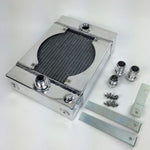 CSF Universal Drag Race / Tuck Radiator - Silber