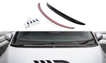 Maxton Parts - Verlängerung Motorhaube passend für Ford Fiesta Standard/ ST-Line/ ST schwarz Hochglanz