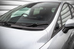 Maxton Parts - Verlängerung Motorhaube passend für Ford Fiesta Standard/ ST-Line/ ST schwarz Hochglanz