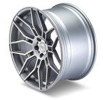 WF CF.2-FF | 20x10 ET45 5/120 | Frozen Crystal Silver