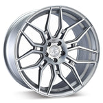 WF CF.2-FF | 20x9.5 ET22 5/120 | Frozen Crystal Silver