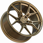 WF R.1-FG | 19x9.0 ET44 5/112 | Satin Bronze FC  RS3 8V/TTRS Edition