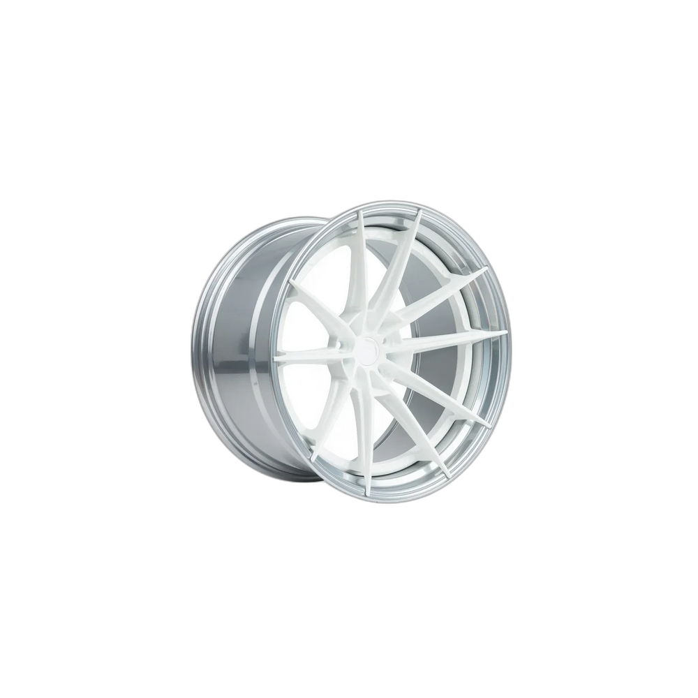 Z-Performance ZP.MODULAR 1 | SUPER DEEP CONCAVE 11.5x21 ET17 - White Center - Pur Aluminum Lip